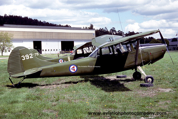 Norwegian Army Cessna O-1A Bird Dog 392 (1989)