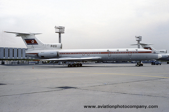 North Korean Air Force Tupoelv Tu-154B P-551 (1979)