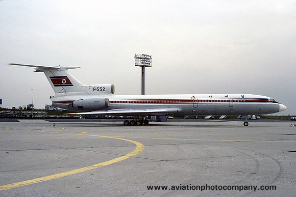 North Korean Air Force Tupolev Tu-154B P-552 (1979)