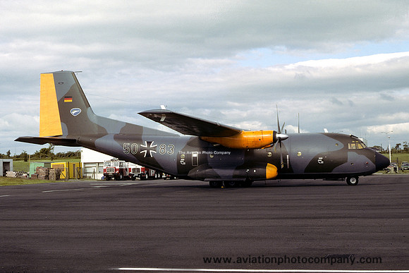 West German AF VFW C-160D Transall 50+83 (1979)