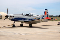 French Air Force DGA-EV Pilatus PC-7 578 at Istres (2024)