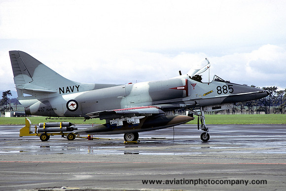 Australian Navy 805 Squadron Douglas A-4G 154906/885 (1979)