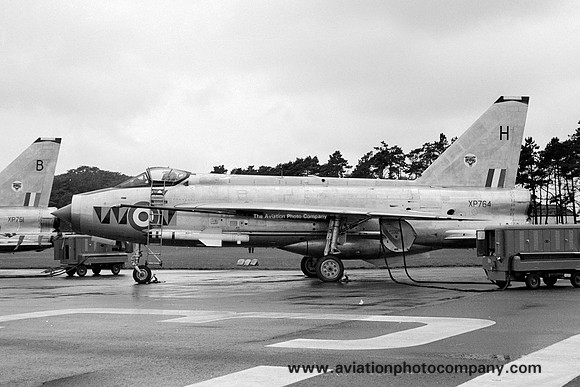 RAF 74 Squadron English Electric Lightning F.3 XP764/H (1966)