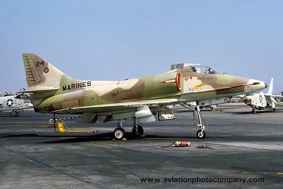 US Marines Douglas A-4E Skyhawk 150009/24 (1975)