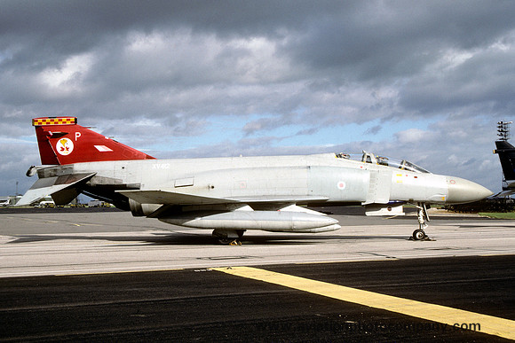 RAF 92 Squadron McDonnell F-4M Phantom FGR.2 XV412/P (1990)