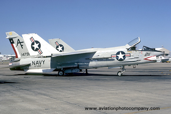 US NAvy VF-202 Chance F-8H 147901/AF-211 (1973)