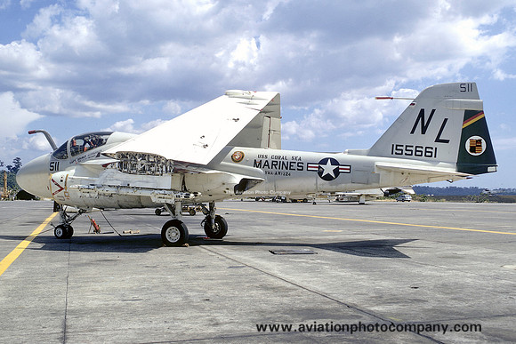 USMC VMA(AW)-224 Grumman A-6A Intruder 155661/NL-511 (1972)