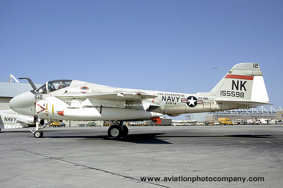 US Navy VA-196 Grumman A-6A Intruder 155598/NK-512 (1973)