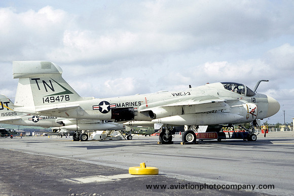 USMC VMCJ-3 Grumman EA-6A 149478/TN-12 (1973)