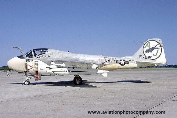 US Navy VA-35 Grumman A-6A Intruder 157029/AJ-505 (1973)
