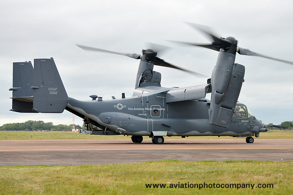 USAF 352 SOW 7 SOS Bell-Boeing CV-22B Osprey 12-0062 at RIAT Fairford (2015)