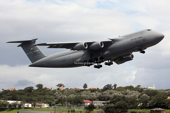 USAF 436/512 AW Lockheed C-5M Galaxy 69-0024 at Lajes (2015)