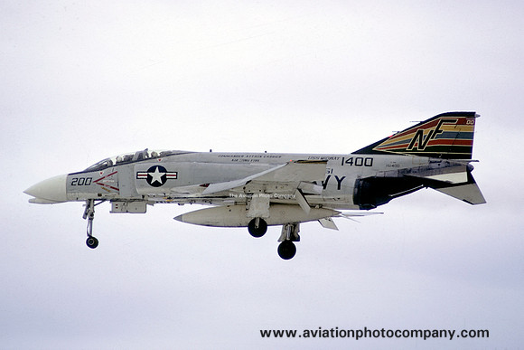 US Navy VF-51 McDonnell F-4N Phantom 151400/NF-200 (1975)