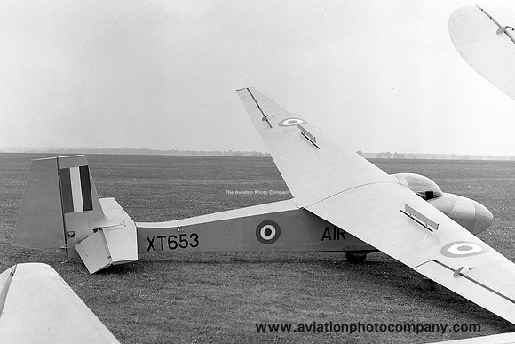 RAF Air Cadets 611 Glider Squadron Slingsby Swallow XT653 (1967)