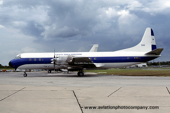 Honduran Air Force Lockheed Electra FAH-555 (1979)