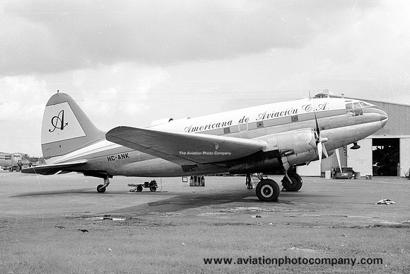 Americana de Aviacion Curtiss C-46 HC-ANK (1968)