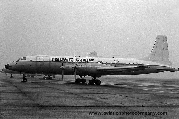 Young Cargo Bristol Britannia OO-YCE (1978)