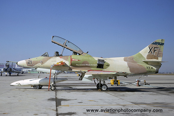 US Navy VX-4 Douglas TA-4J 152853/XF-21 (1972)