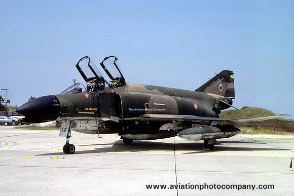 Spanish Air Force McDonnell F-4C Phantom C.12-40 with WGAF JBG41 badge (1986)