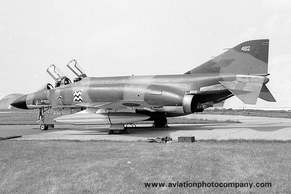 RAF 17 Squadron McDonnell F-4M Phantom FGR.2 XV462 (1974)
