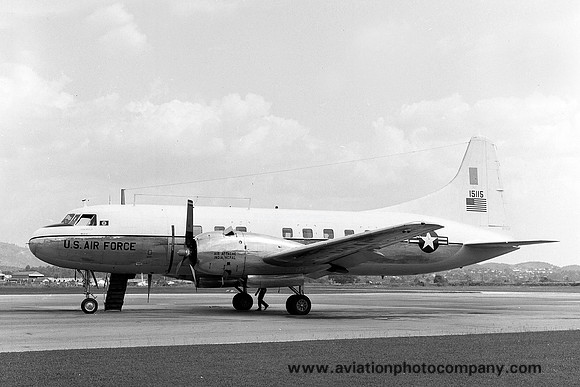 USAF India/Nepal Air Attache Convair VT-29B 51-5115