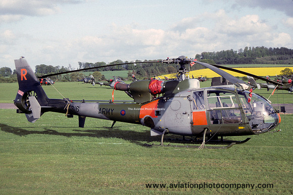 AAC 670 Squadron Westland Gazelle AH.1 XZ316/R (1992)
