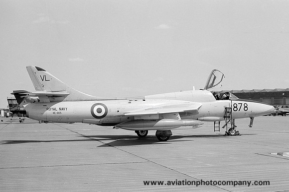 Royal Navy FRADU Hawker Hunter T.8 XE685/VL878 (1979)