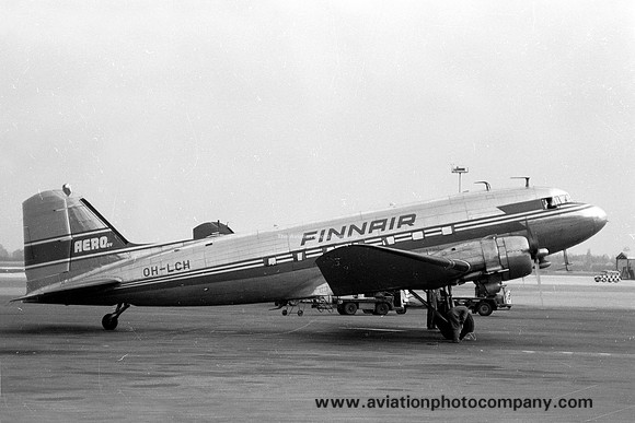Finnair Douglas C-47 Dakota OH-LCH (1968)