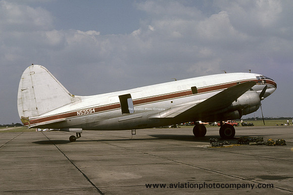 Curtiss C-46F Commando N53594 (1979)