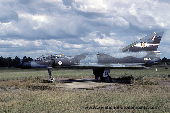 Ex RAAF 77 Squadron Dassault Mirage 3OA A3-55 (1991)