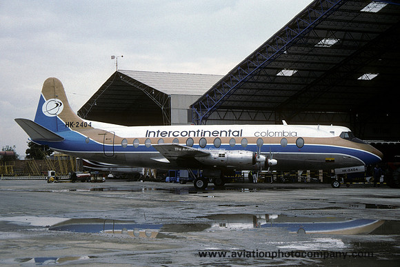 Intercontinental Colombia Vickers Viscount HK2404 (1994)