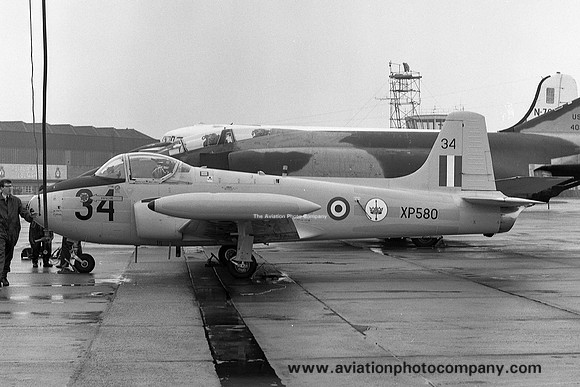 RAF Hunting Jet Provost T.4 XP580 (1967)