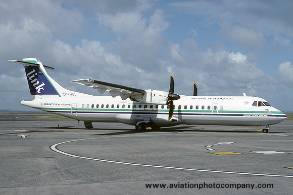 Air New Zealand Link.Mount Cook Airline ATR-72-200 ZK-MCL (1999)