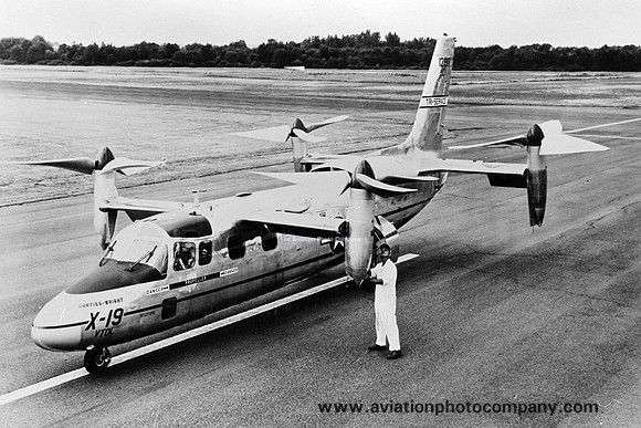 US Tri-Service Curtiss-Wright X-19 62-12197