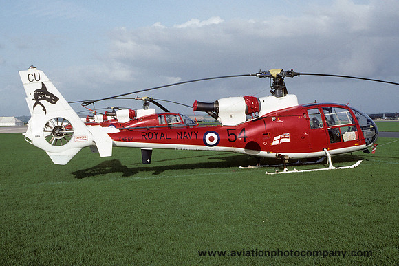 Royal Navy 705 Squadron Westland Gazelle HT.2 XW864 (1992)