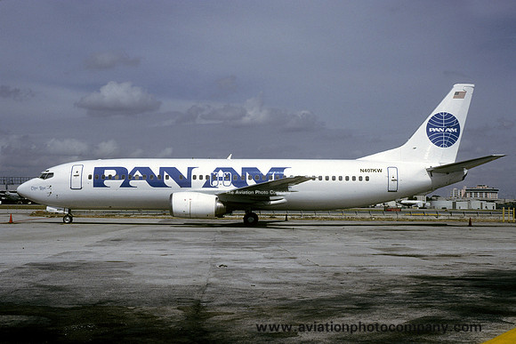 Pan American Airways Boeing 737-400 N407KW (1997)
