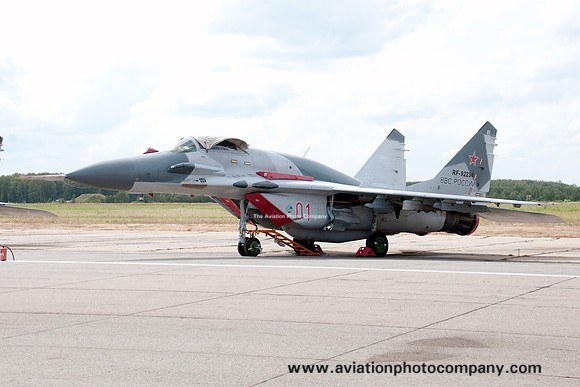 Russian Air Force Mikoyan MiG-29SMT RF-92234/01 red at Chakalovsky (2013)