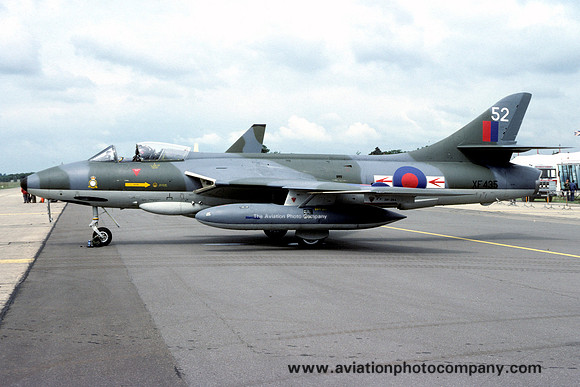 RAF 1 TWU 79 Squadron Hawker Hunter FGA.9 XF435/52 (1981)