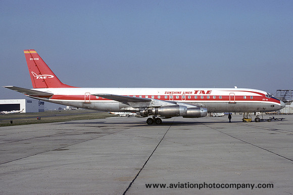 TAE Trabajos Aereos y Enlaces Douglas DC-8-33 EC-CCN