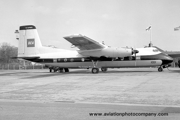 British European Airways Handley Page Herald G-APWD (1963)