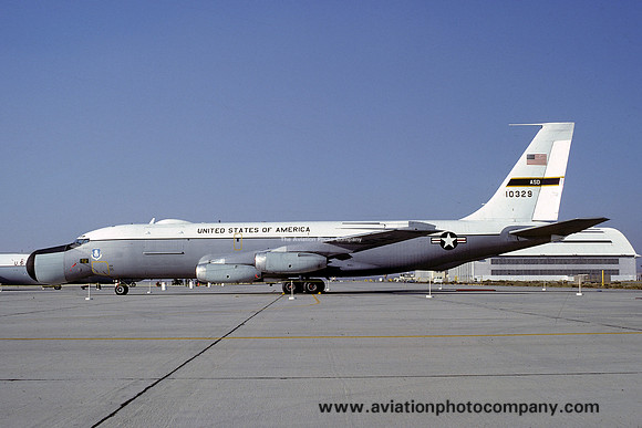 USAF ASD Boeing EC-135N 61-0329 at Edwards AFB (1979)