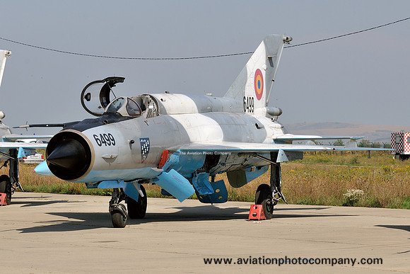 Romanian Air Force Esc 711 Mikoyan MiG-21 LancerC 6499 (2015)