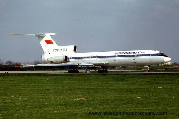 Aeroflot Tupolev Tu-154 CCCP-85242 (1980)