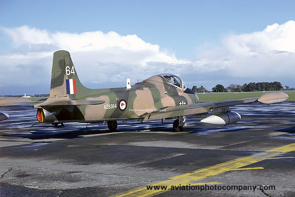 RNZAF 14 Squadron BAC-167 Strikemaster NZ6364 (1979)
