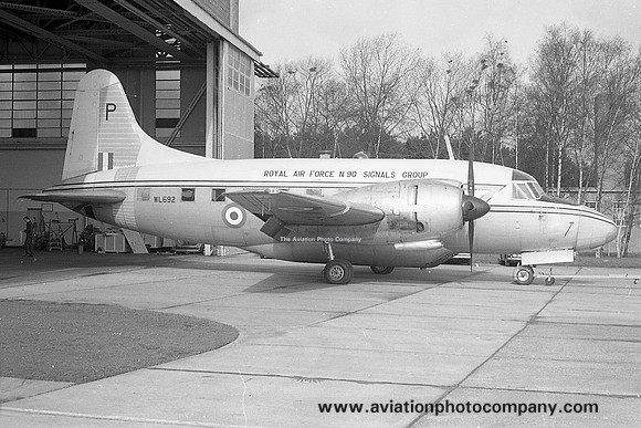 RAF 90 Signals Group 115 Squadron Vickers Varsity T.1 WL692/P