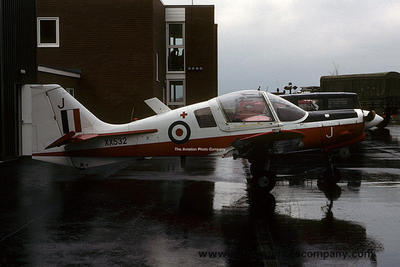 RAF Yorkshire UAS SAL Bulldog T.1 XX532/J (1988)