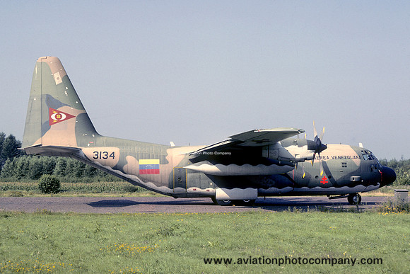 Venezuelan Air Force Lockheed C-130H Hercules 3134 (1987)