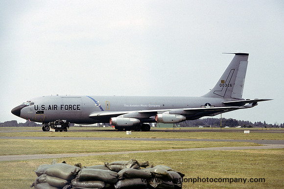 USAF 379 BW Boeing KC-135A Stratotanker 60-0326 at RAF Mildenhall (1979)
