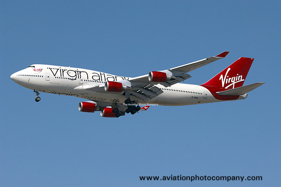 Virgin Atlantic Boeing 747-400 G-VBIG at Los Angeles IAP (2012)