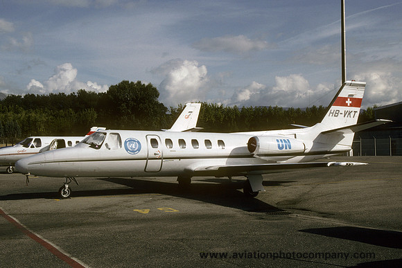 United Nations Cessna 550 Citation II HB-VKT (1993)